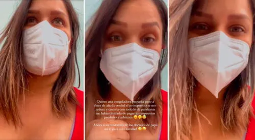 Andrea San Martín entusiasmada por ir al mercado de frutas. elpopular.pe