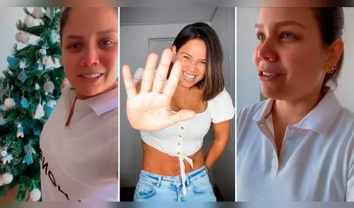 Andrea San Martín se mostró tranquila pese a acusaciones. elpopular.pe