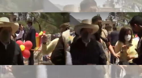 Pedro Castillo acude inauguración de un hospital pediátrico en Cusco. elpopular.pe