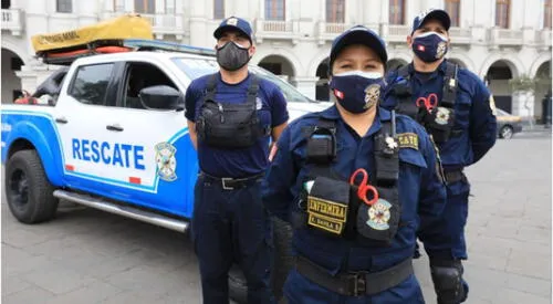 Serenos de la Unidad de rescate de Lima atendieron más de 1700 emergencias este año elpopular.pe