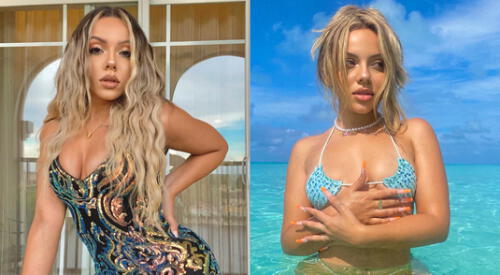 Carol V realizó sexy fotos en el Caribe para su nuevo disco. elpopular.pe