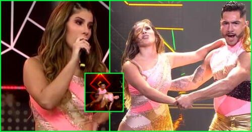 Yahaira Plasencia se justifica de su accidente en El Artista del Año. elpopular.pe