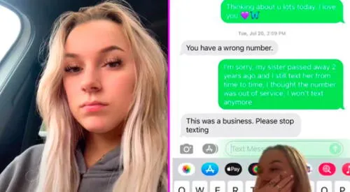 Faith Sidman no esperó una respuesta tan fría. elpopular.pe