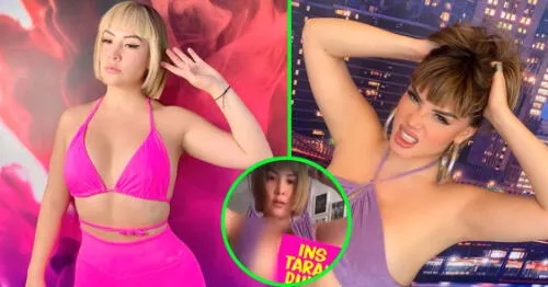 Claudia Serpa sufrió terrible impase en vivo. elpopular.pe