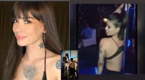 Angie Jibaja vuelve a los escenarios y se cae frente a todo el público elpopular.pe