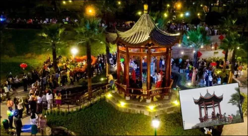 Inauguración del Parque Chino en Miraflores causa sensación por su preciosa vista a nuestro litoral. elpopular.pe