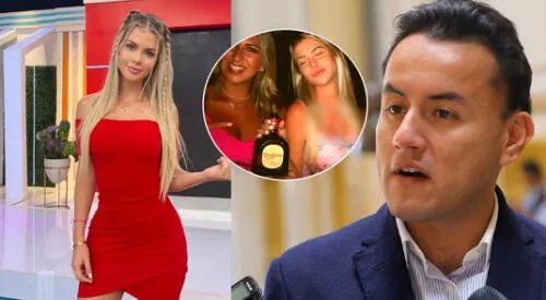 Brunella Horna se divierte de lo lindo en México. elpopular.pe