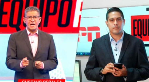 Erick Osores quedó molesto con la información que brindó Gustavo Peralta. elpopular.pe
