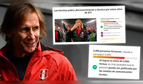 Aficionados se mostraron agradecidos con Ricardo Gareca por su trabajo con la selección peruana. elpopular.pe