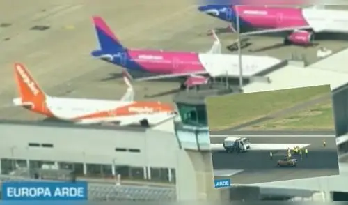 Aeropuerto de Londres sufrió graves consecuencias por ola de calor. elpopular.pe