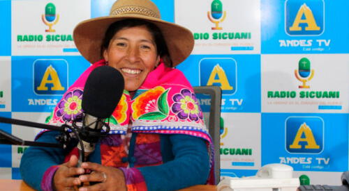 Féminas buscan que las mujeres del campo encuentren en la radio un espacio de diálogo. elpopular.pe