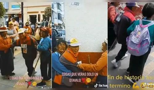 La escena se ha vuelto viral en las redes sociales. elpopular.pe