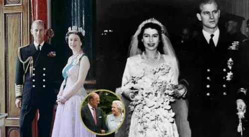 Conoce cuándo fue el matrimonio de la reina Isabel II con el príncipe Felipe de Edimburgo. elpopular.pe