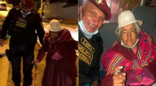 La adulta mayor se encontraba desorientada por la urbanización Hilario Mendivil, en el distrito de Wanchaq. elpopular.pe