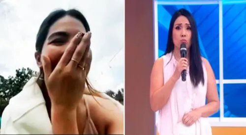 Tula Rodríguez reclamó a Ivana Yturbe. elpopular.pe