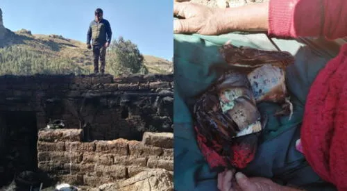 Este dinero fue juntado para la graduación universitaria de uno de los hijos. Otra parte había sido destinada para la alimentación. elpopular.pe