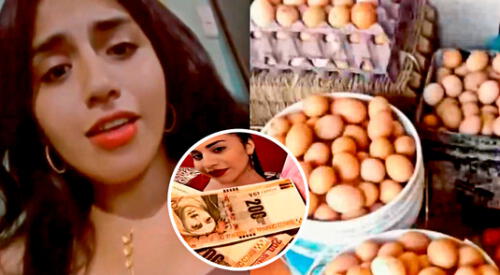 ¿Quién es la joven que está detrás de la masiva estafa de jabas de huevo? elpopular.pe