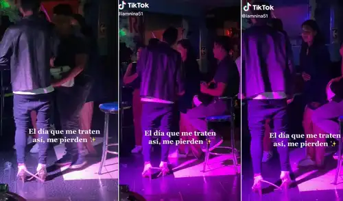 La curiosa escena se ha vuelto viral en internet. elpopular.pe
