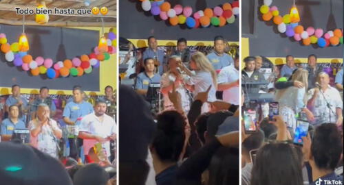 El momento no tardó en volverse tendencia en las redes sociales. elpopular.pe