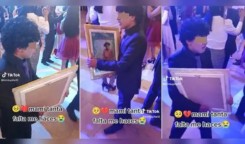 El muchacho no pudo contener en llanto en pleno baile de graduación y escena hace llorar a miles en TikTok. elpopular.pe