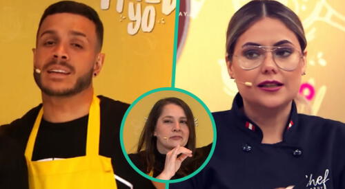 A Mario Irivarren no le gustó que la chef Muriel Mongrut rajara del aspecto del platillo que preparó Yiddá Eslava. elpopular.pe