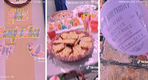 La fiesta noventera no tardó en volverse viral en las redes. elpopular.pe