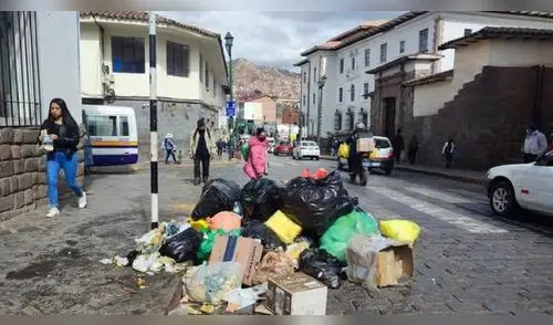 Esquinas repletas de basura en la ciudad de Cusco elpopular.pe