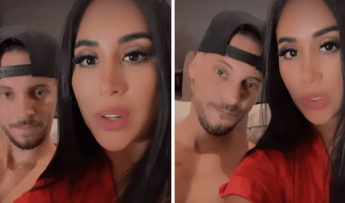 Melissa Paredes defiende trabajo de Anthony Aranda. elpopular.pe