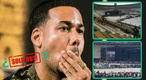 Usuarios cuestionan el sold out del concierto de Romeo Santos en Lima. elpopular.pe