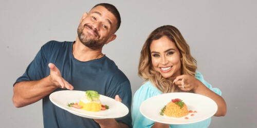 Una dupla que es pura diversión en la cocina. elpopular.pe