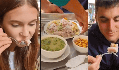 ¿Qué dijeron los argentinos tras probar el plato bandera? elpopular.pe