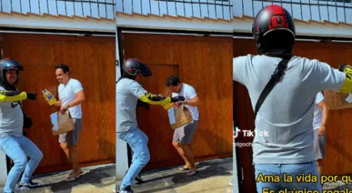 El repartir hace alegrar a los clientes cuando reciben sus pedidos. elpopular.pe