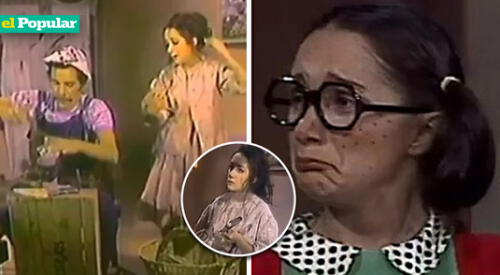 Ramón Valdés y María Antonieta en los primer capítulos del universo de Chespirito elpopular.pe