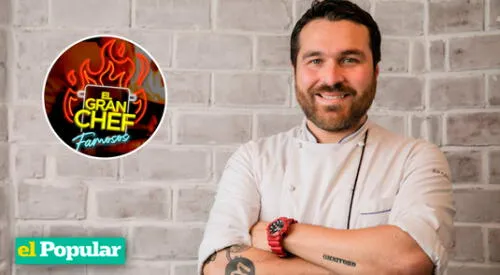 Giachomo Bocchio está emocionado con una nueva temporada en El Gran Chef Famosos elpopular.pe