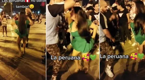 La coreografía de la joven causó furor en las redes sociales. elpopular.pe