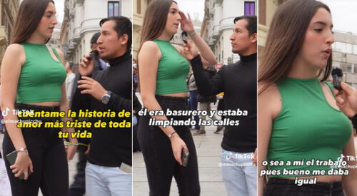 Usuarios resaltaron las declaraciones de la joven tras hablar sobre su romance con el peruano. elpopular.pe