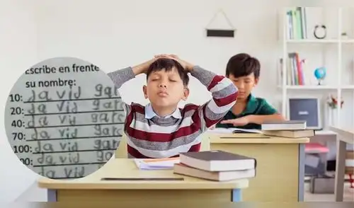 Un niño se volvió viral por su singular forma de responder una respuesta de un examen elpopular.pe