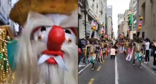 Los danzantes peruanos la rompieron al ritmo de los 'Negritos de Huánuco' y son virales en TikTok. elpopular.pe