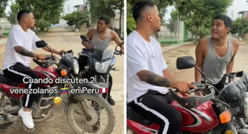 La singular escena es viral en las redes sociales. elpopular.pe