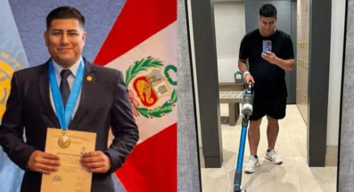 El joven peruano con maestría contó cómo fueron sus primeros días en EE.UU. y es viral en TikTok. elpopular.pe