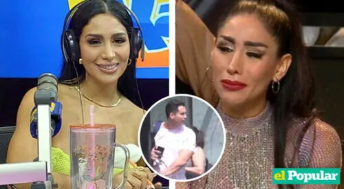 Leysi Suárez y la reacción que tuvo al enterarse del ampay de su esposo. elpopular.pe