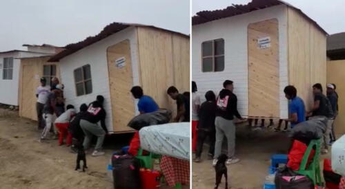 La escena se ha vuelto viral en las redes. elpopular.pe