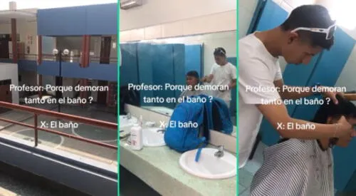 La sorprendente escena fue elogiada en TikTok. elpopular.pe