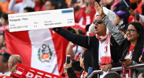 Hincha peruano apuesta más de 2 mil soles al triunfo de Perú ante Paraguay HOY por Eliminatorias 2026 elpopular.pe