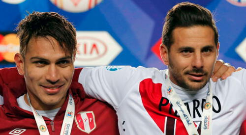 Claudio Pizarro y Paolo Guerrero ya no llevan una amistad. elpopular.pe