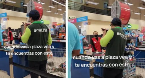 La escena se volvió viral en las redes sociales. elpopular.pe