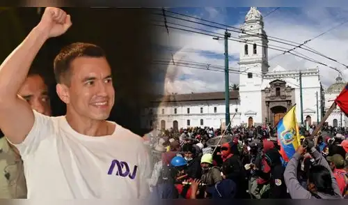 Daniel Noboa se convierte en el nuevo presidente de Ecuador. elpopular.pe