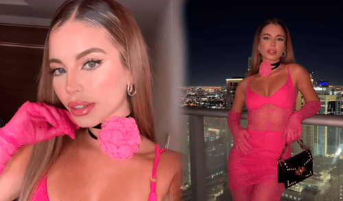 Flavia Laos pasa Año Nuevo muy bien acompañada. elpopular.pe