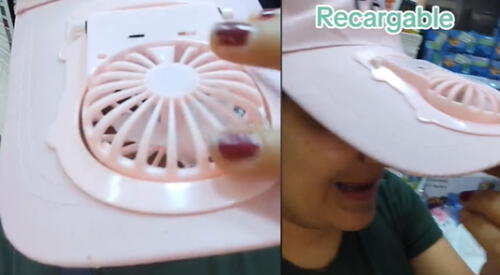 Gorro ventilador es la sensación en redes sociales donde usuarios se pronunciaron. elpopular.pe