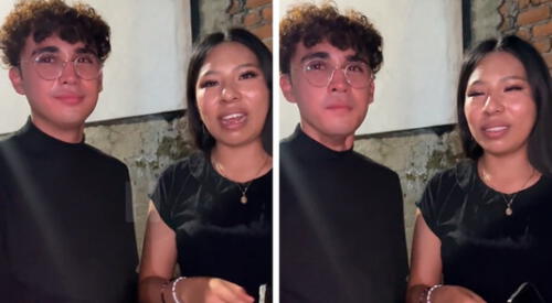 Pareja es abordada por entrevistadora y ocurre impensada situación elpopular.pe